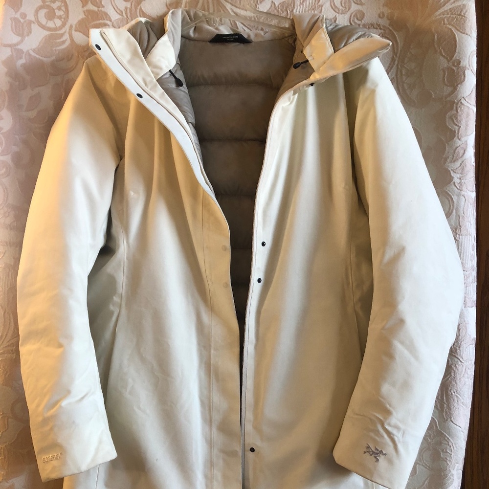 Arc'teryx Patera Parka Size L color vintage ivory (23285)